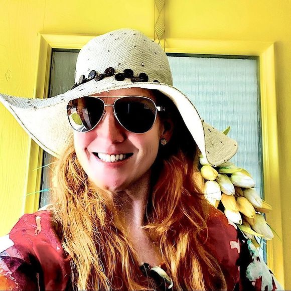 VNTG Soft Straw Sun Hat, Wide Brimmed, Nice Details So Cute! — SZ OS (runs‎ SM) - Picture 2 of 11